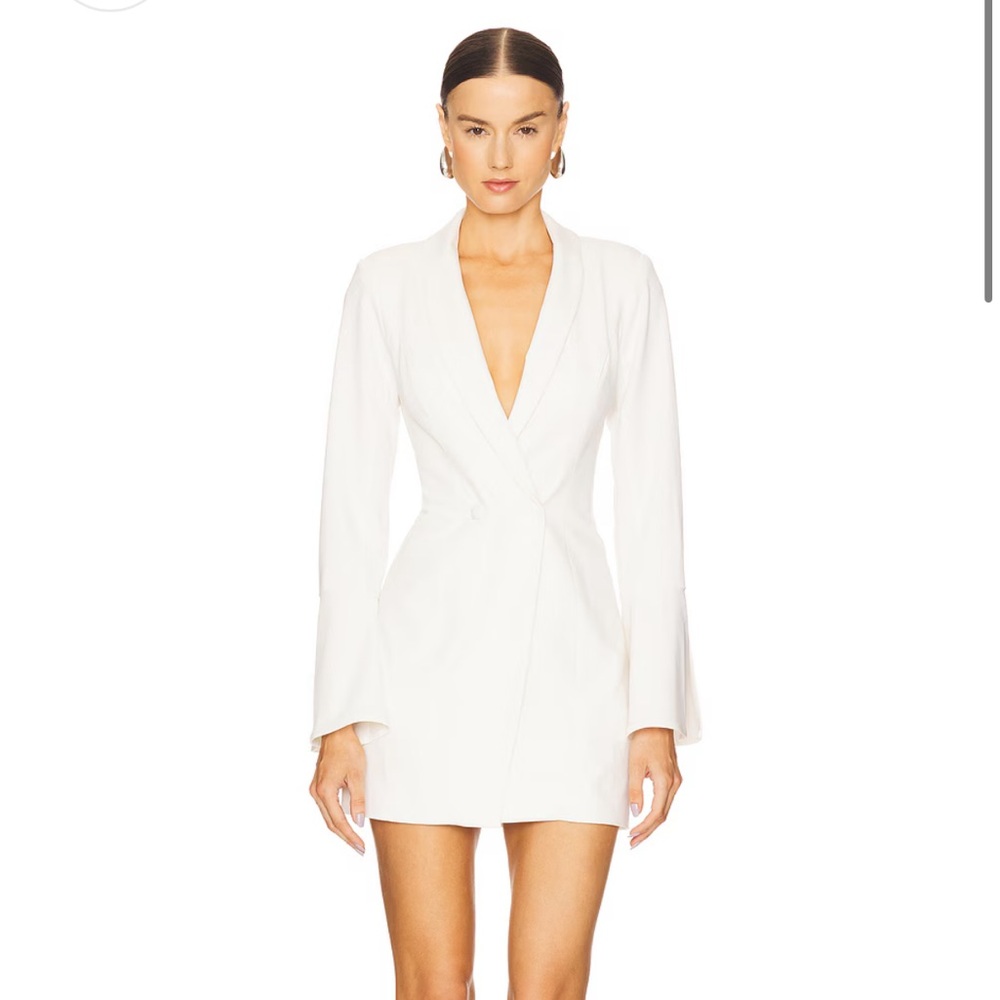 NBD Como La Fleur Suit Dress Ivory